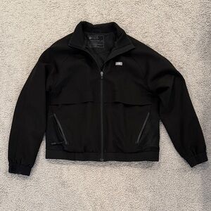 Figs Black Sydney Scrub Jacket XS